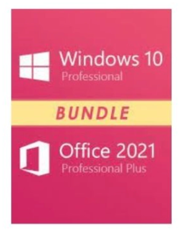 Windows 10 Pro + MS-Office 2021 Combo Pack (Digital License)